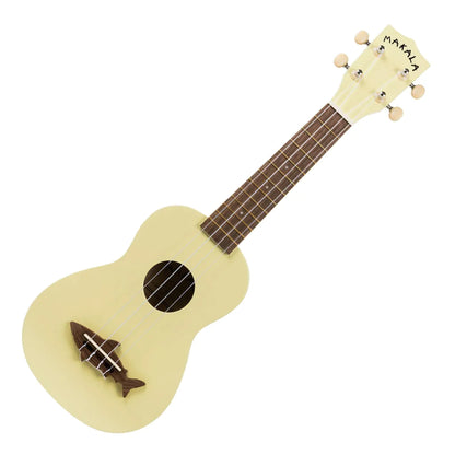 Makala Soprano Dolphin/Shark Ukulele (Assorted Colours)