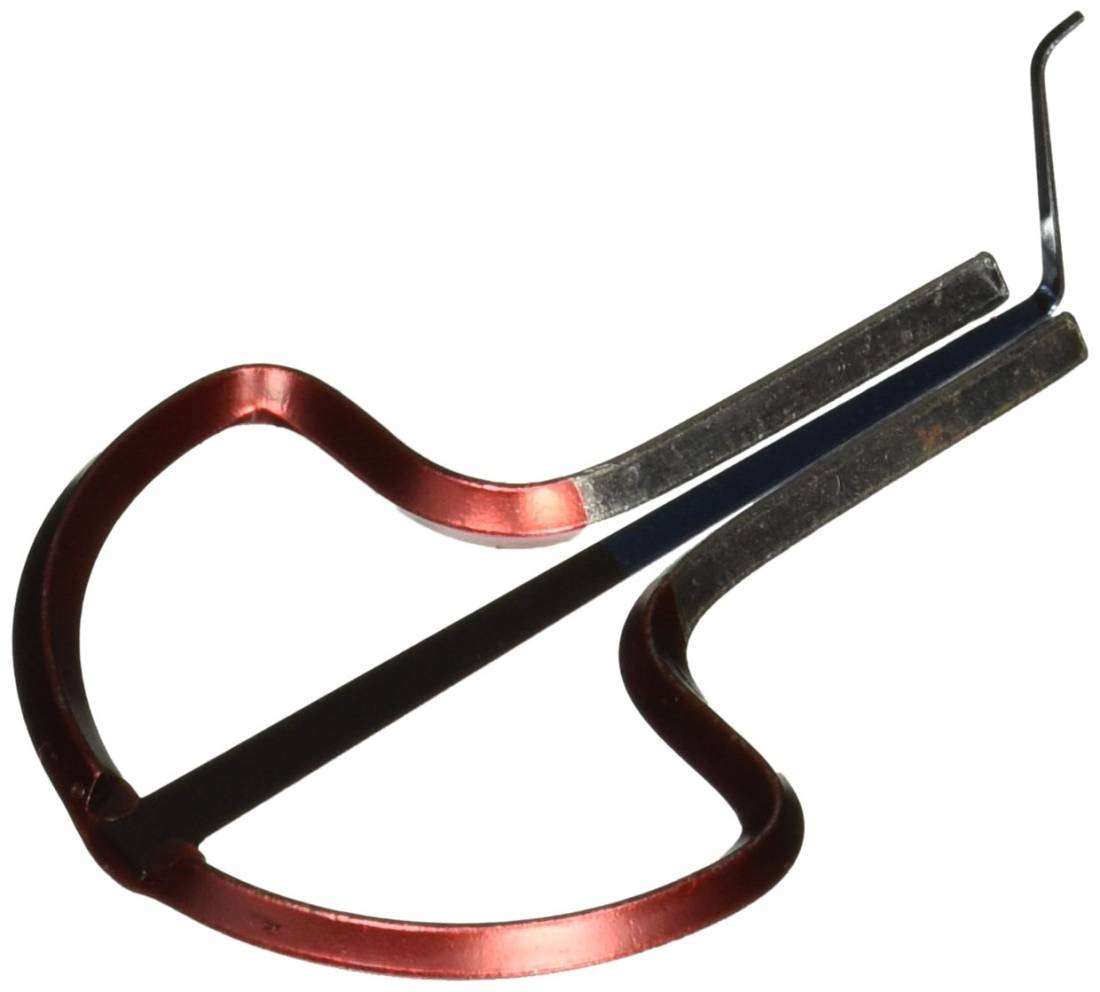 Ozark ED348 Red 2 1/4 Inch Jaw Harp with Lacquered Steel Frame and Swedish Steel Tongue