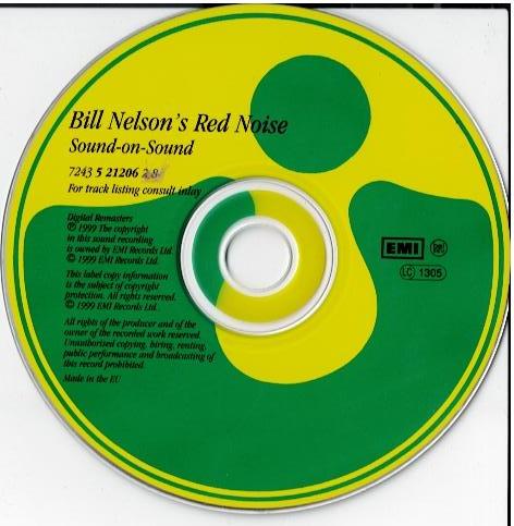Bill Nelson's Red Noise – Sound - On - Sound (CD, Album, Remastered, Reissue, Uden)