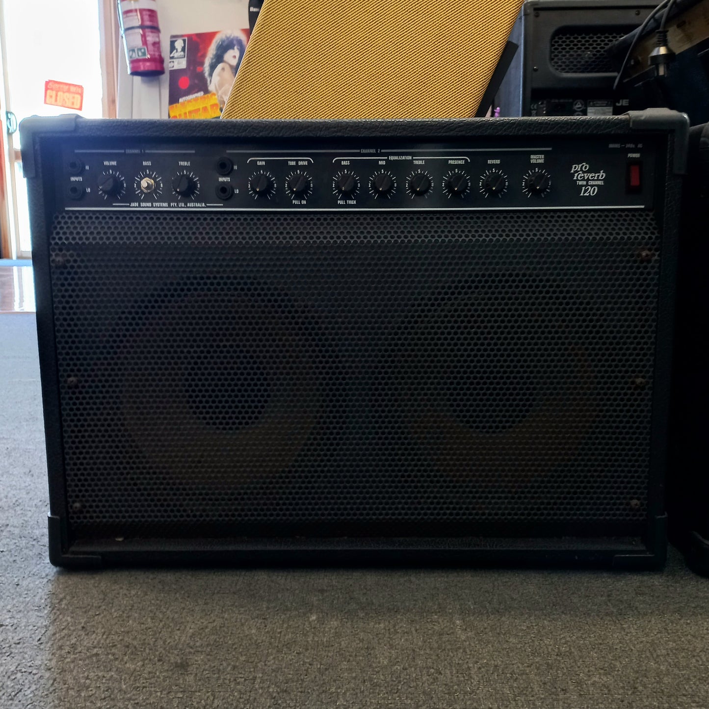 Jade Pro Reverb Twin Channel 120 Guitar Combo