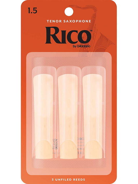 Rico Reeds RKA0315 1.5 Tenor Saxophone (3 Pack)