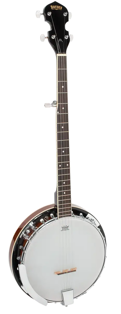Bryden SBJ1PK 5-String Banjo Pack in Tobacco Sunburst