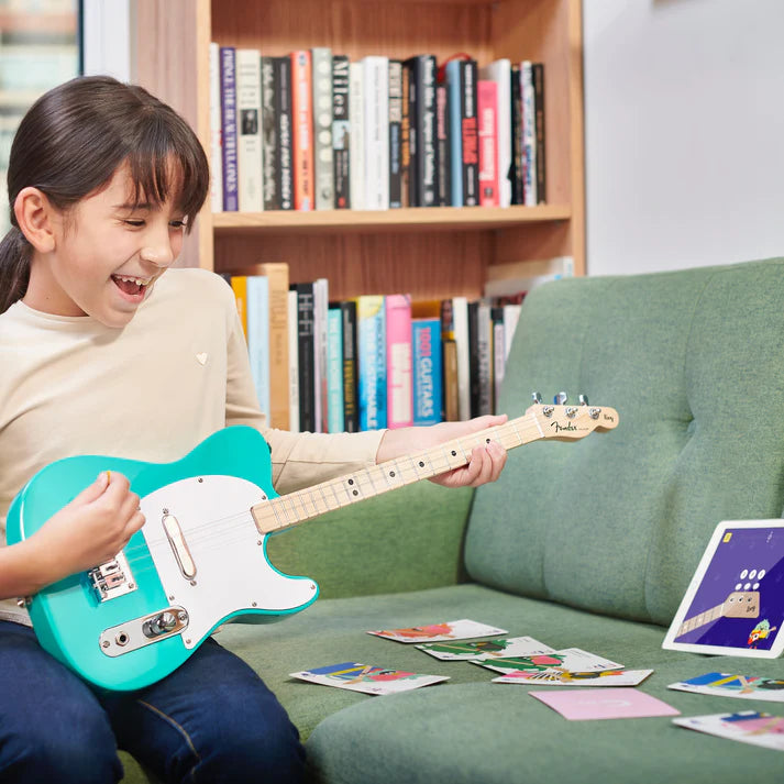 Fender X Loog Kids Telecaster Electric Guitar in Black