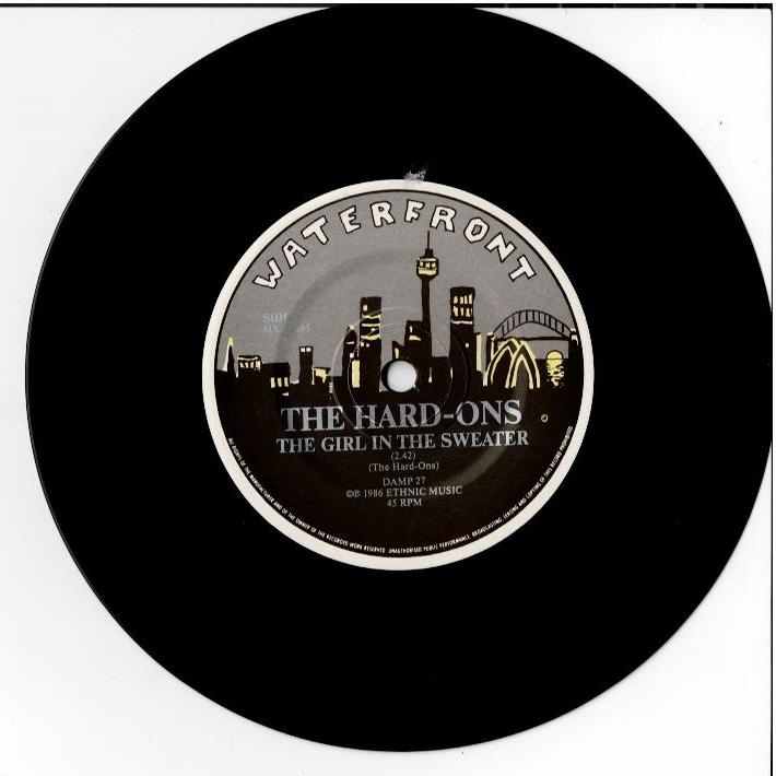 The Hard-Ons - The Girl In The Sweater (Vinyl, 7", 45 RPM, Single)