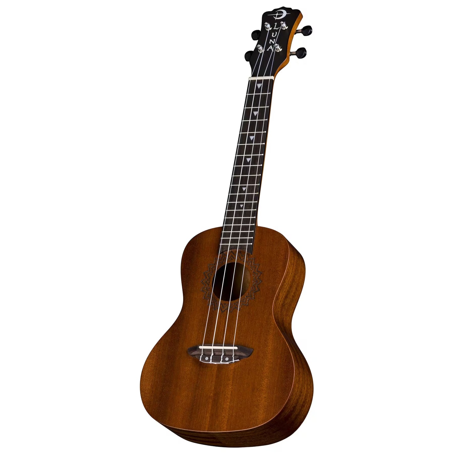 Luna Vintage Mahogany Concert Ukulele Pack