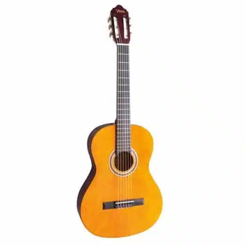 Valencia 100 Series VC103 Right-Handed 3/4-Sized Nylon Classical Guitar in Natural Sunburst