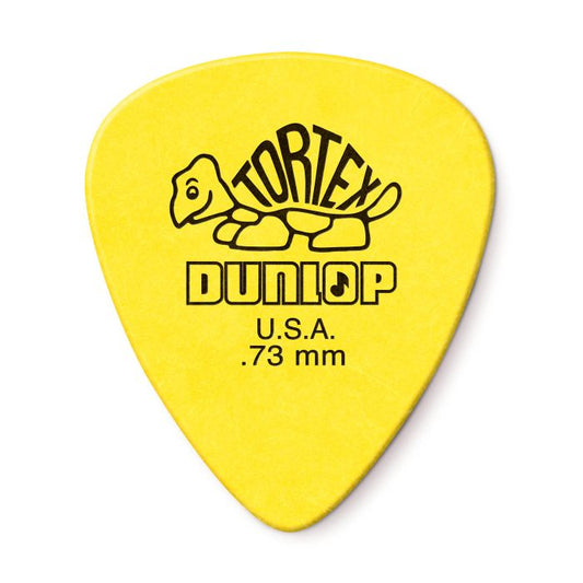 Dunlop Tortex Standard JP173 Yellow .73 Player’s Guitar Picks (12 Pack)