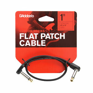 D'Addario Custom Series Patch Cable 1'
