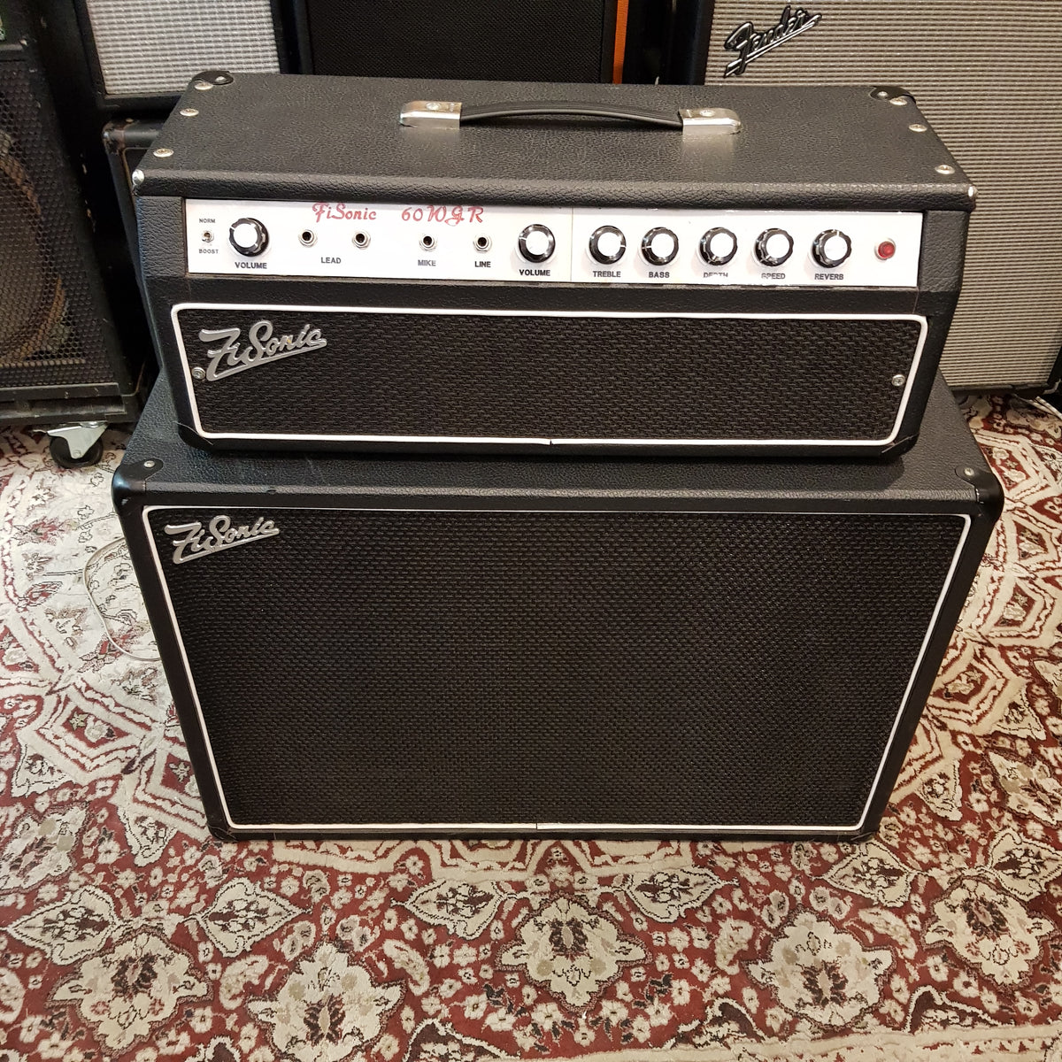 Fi-Sonic Reissue 60WGR Amplifier and Speaker Cabinet