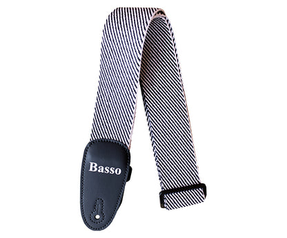 Basso Cotton Tweed Guitar Straps (Assorted Colours)