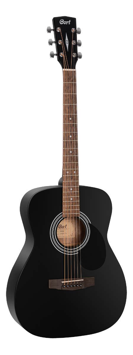 Cort AF510 Acoustic Guitar in Black Satin