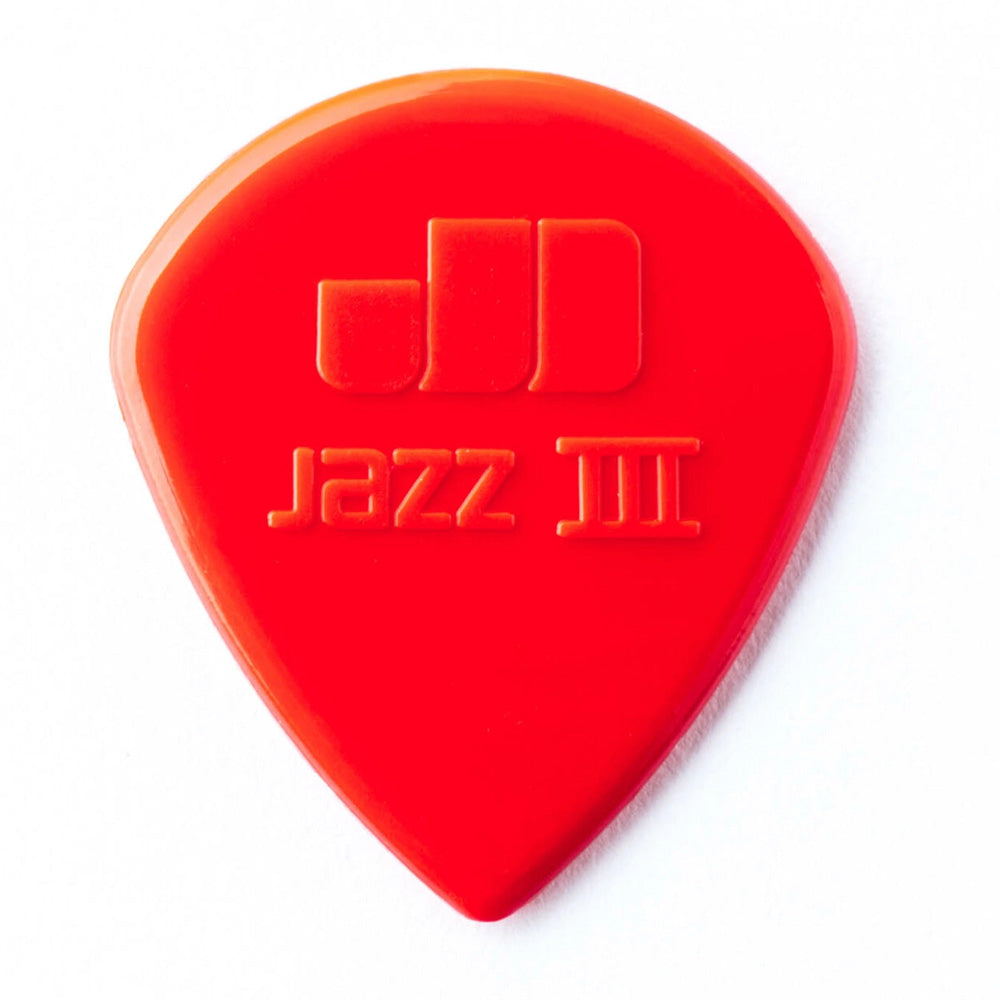 Dunlop JP5RN Nylon Jazz III 1.38mm Red (6 Pack)