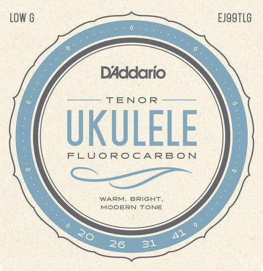 D'Addario Carbon Tenor Low G Ukulele Strings EJ99TLG