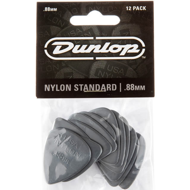 Dunlop Nylon Standard Picks (12 Pack) (Assorted Sizes)