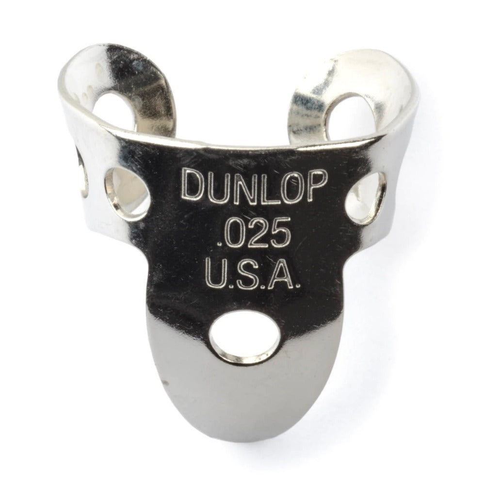 Dunlop Nickel Silver Finger Pick 0.25 Player Pack