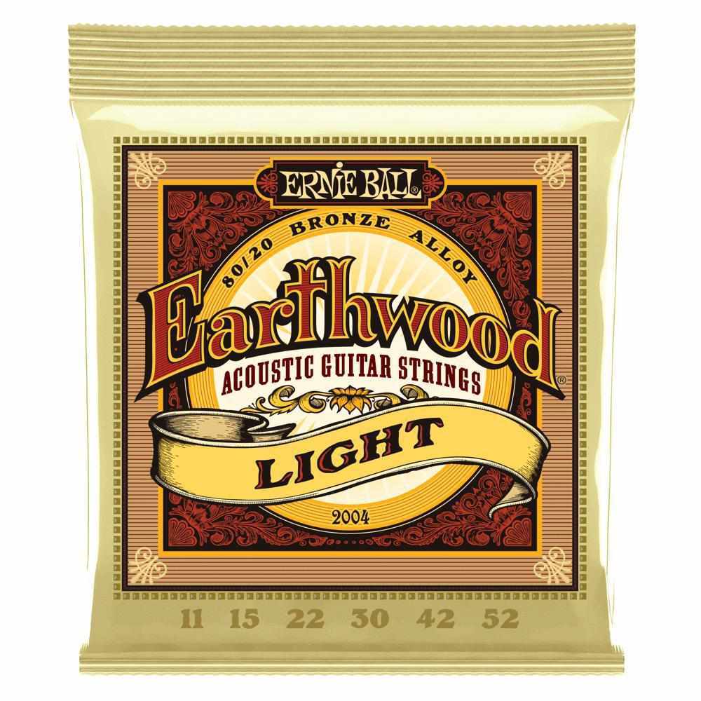 Ernie Ball Earthwood 80/20 Bronze Acoustic Guitar Strings (Assorted Gauges)