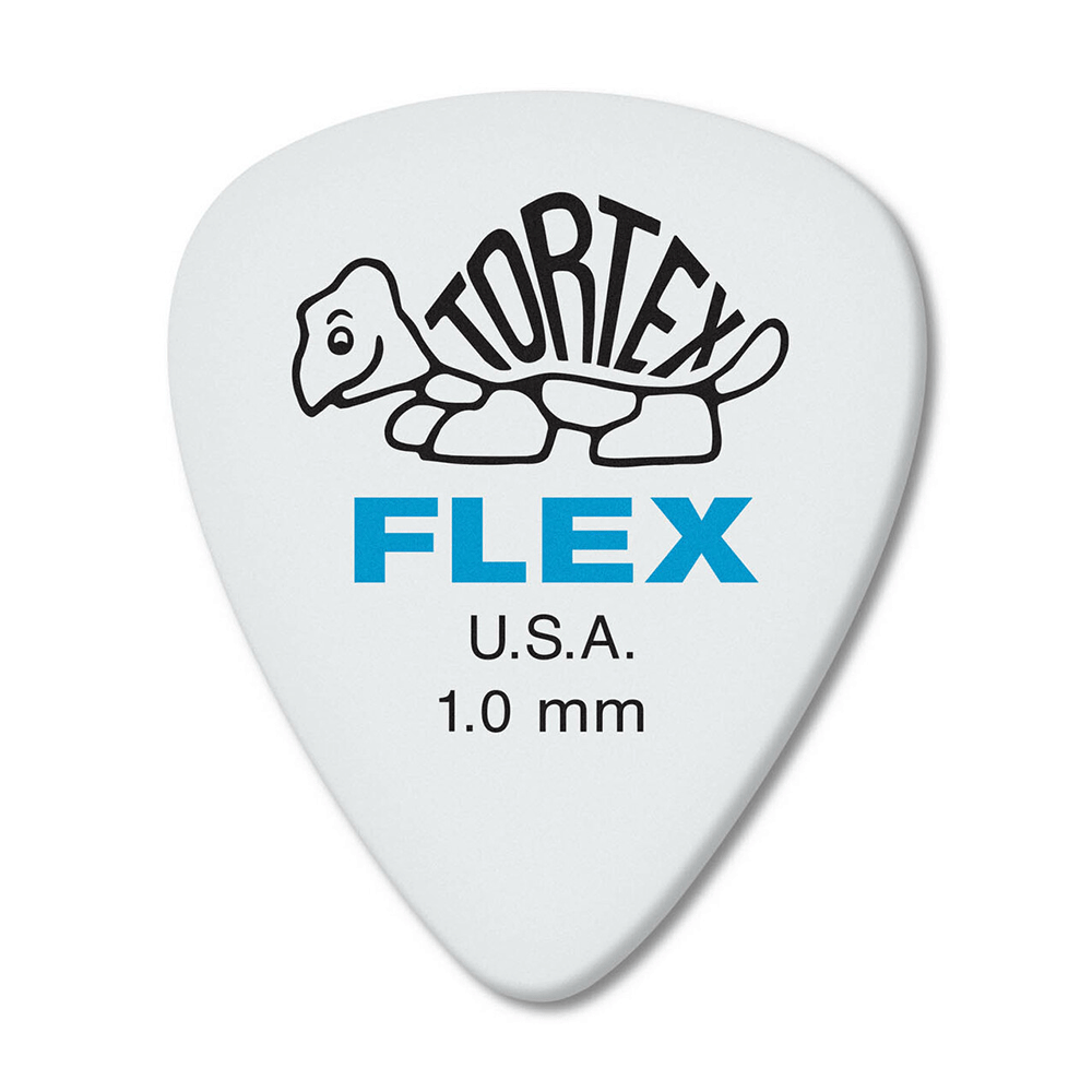 Dunlop Tortex Flex Standard Shape Picks 12 pack (Assorted Sizes)