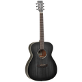Tanglewood TWBBO Blackbird Orchestra Acoustic Guitar in Smokestack Black Satin