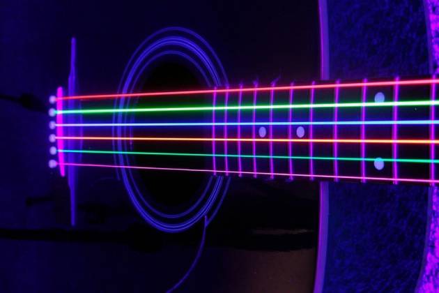 Coloured on sale guitar strings