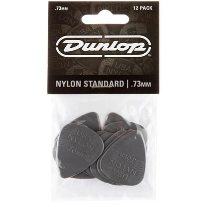 Dunlop Nylon Standard Picks (12 Pack) (Assorted Sizes)