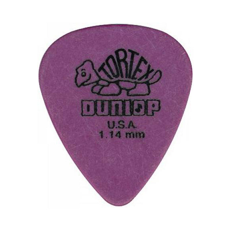 Dunlop Tortex Standard JP114 Purple 1.14 Player’s Guitar Picks (12 Pack)