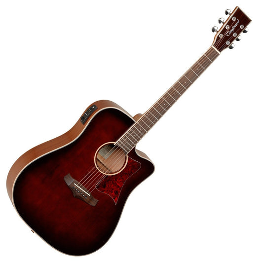Tanglewood TW4AVB Winterleaf Super Folk Acoustic Electric Guutar in Antique Vintage Burst
