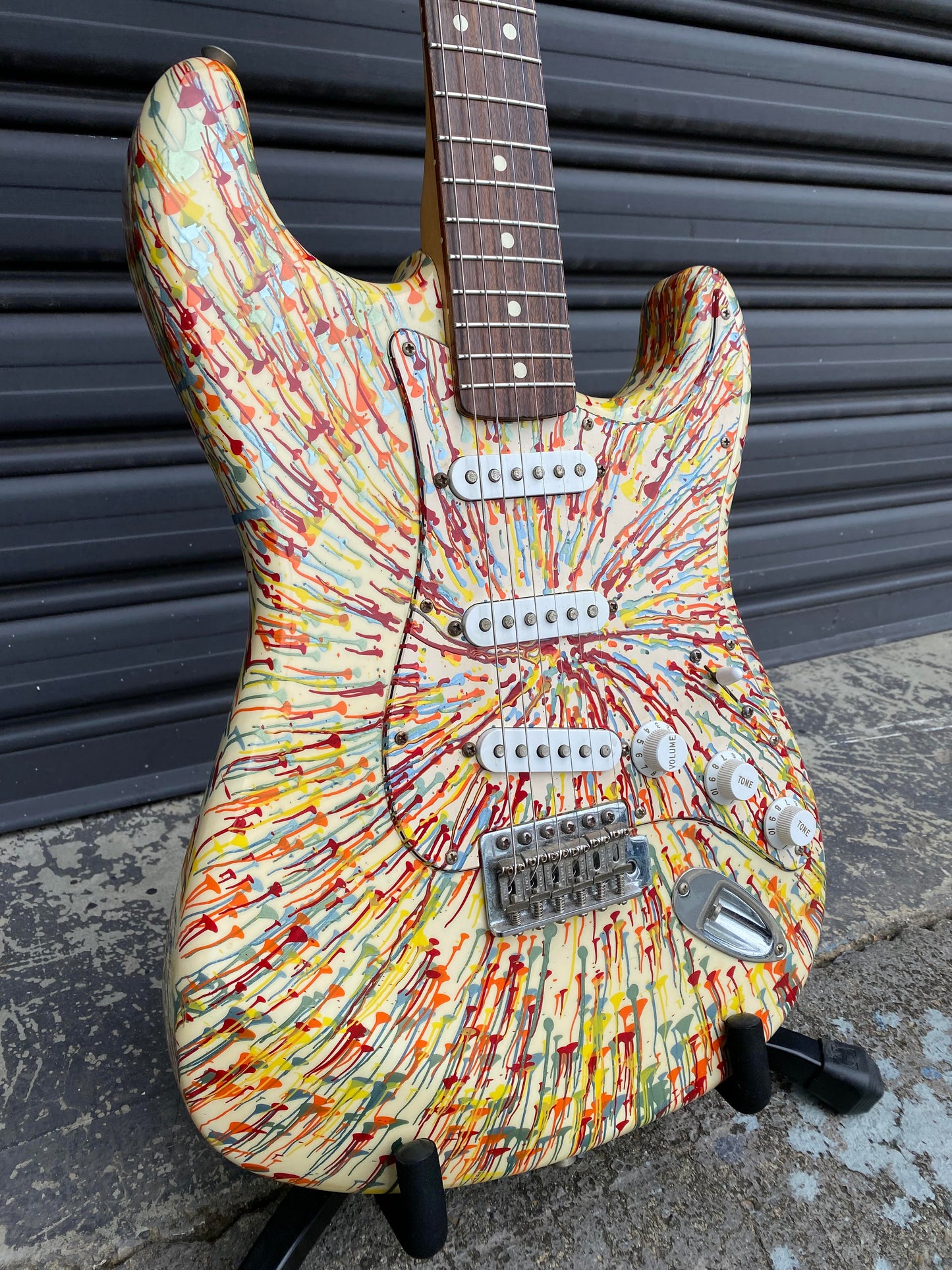 2003 Special Edition Fender Splattercaster Strat