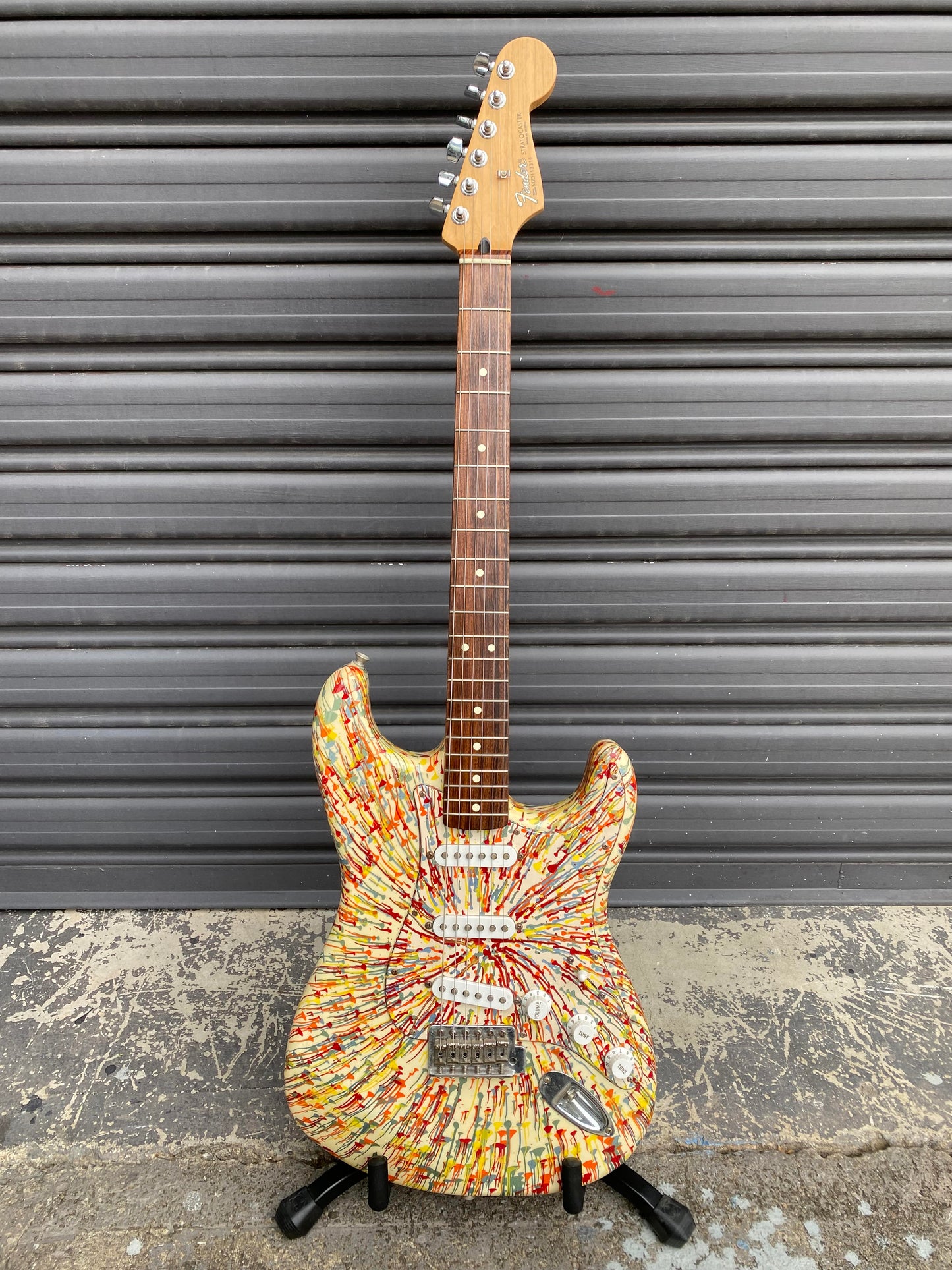 2003 Special Edition Fender Splattercaster Strat