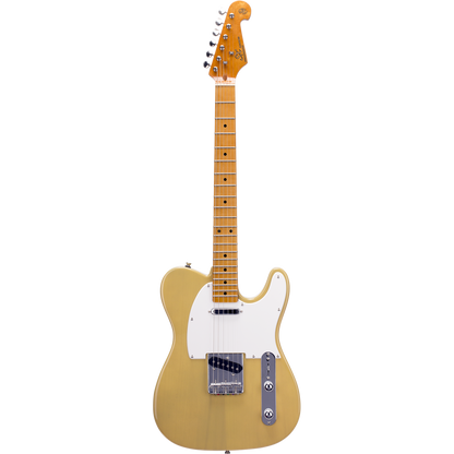 SX Vintage Series VET50 Tele Style Electric Guitar in Butterscotch Blonde