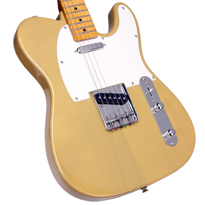 SX Vintage Series VET50 Tele Style Electric Guitar in Butterscotch Blonde